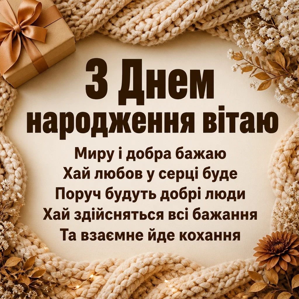 привітання з днем народження в прозі подрузі