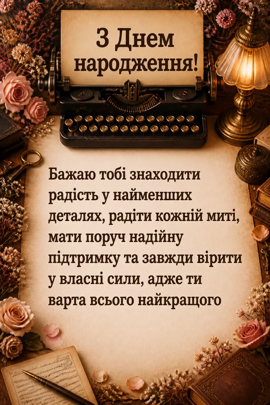 привітання з днем народження в прозі подрузі