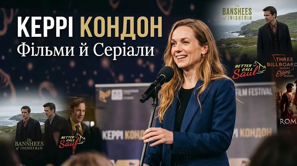 Що дивитись із Керрі Кондон: фільми й серіали