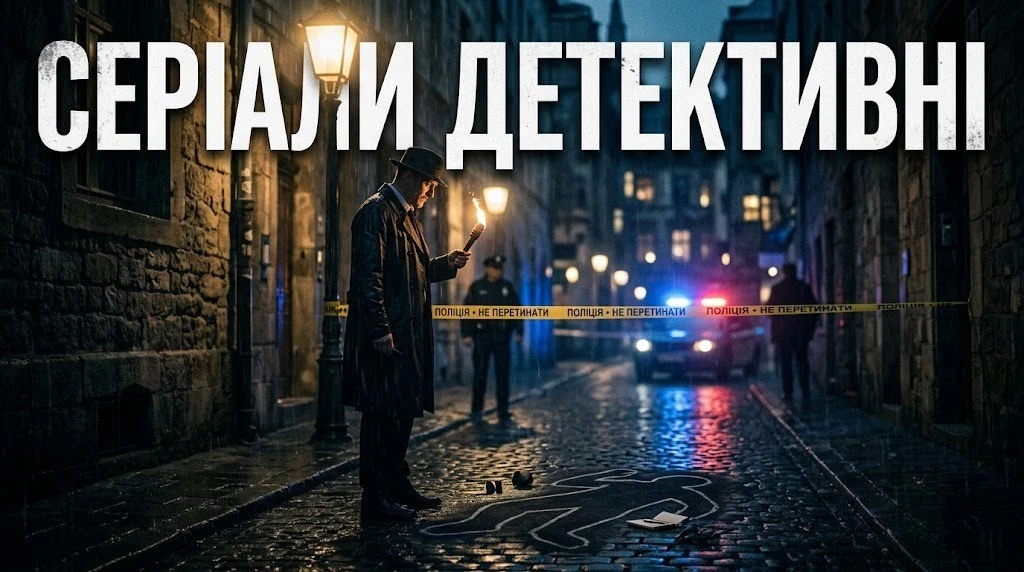 Найкращі серіали детективи різних країн у добірці