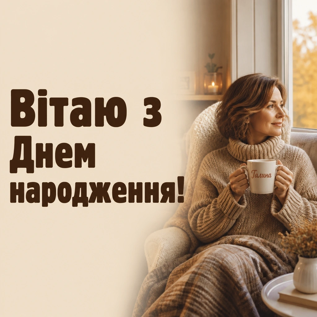 з днем народження галина