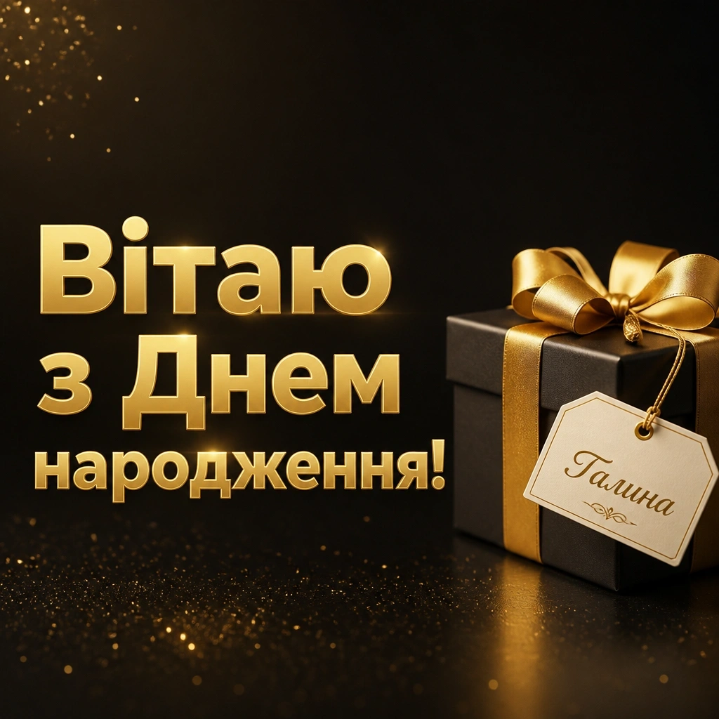 з днем народження галина