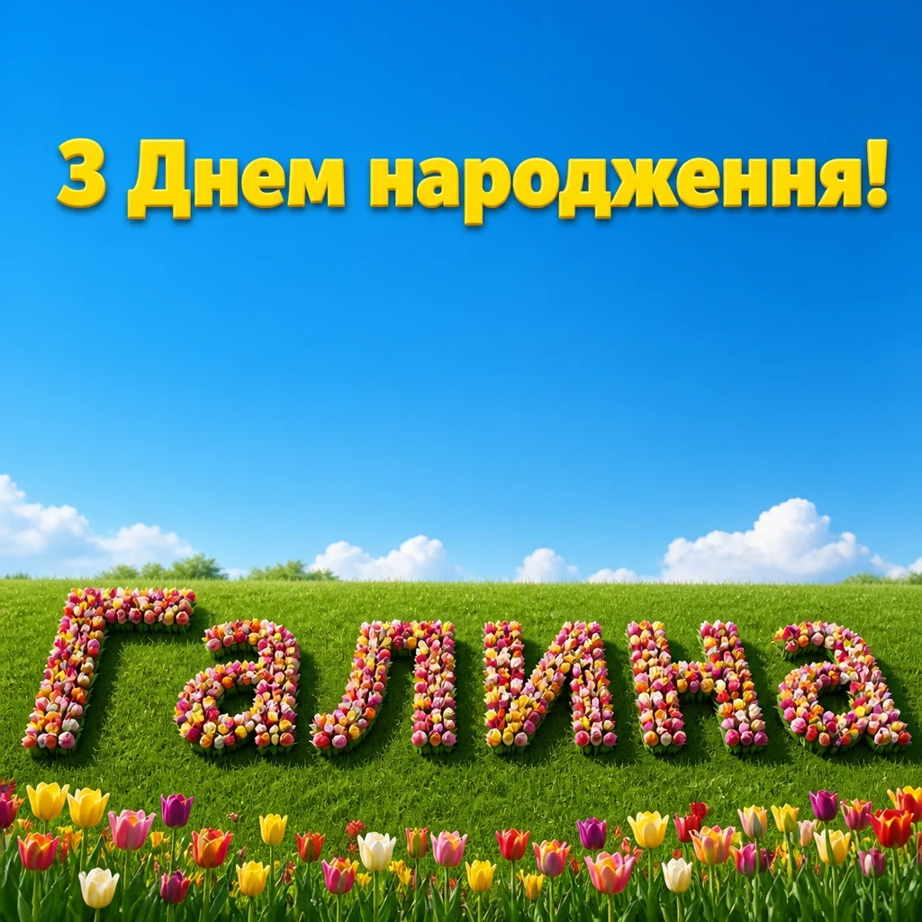 з днем народження галина