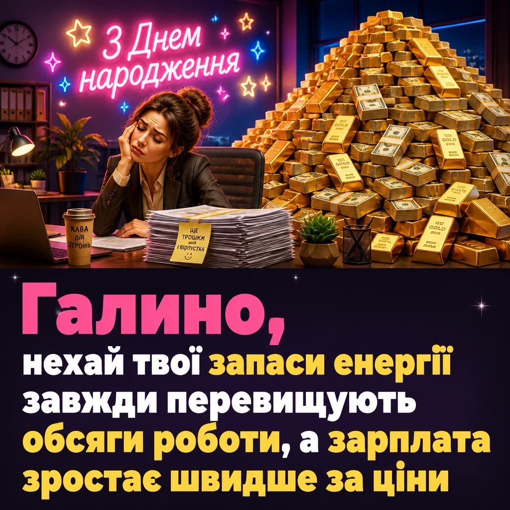 з днем народження галина