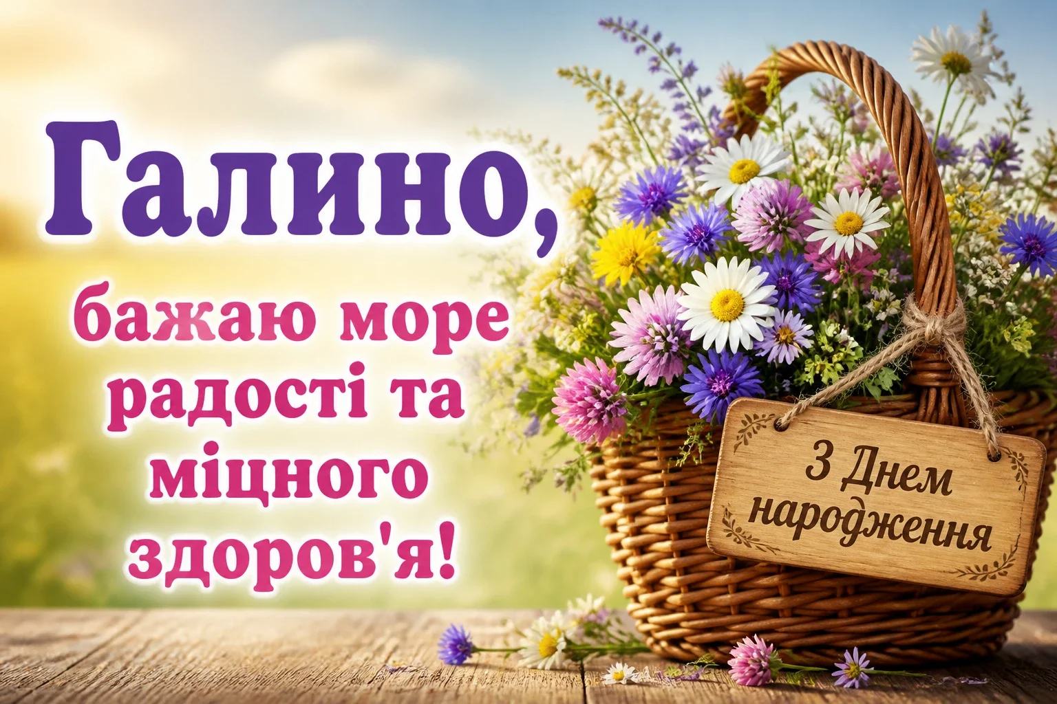 з днем народження галина