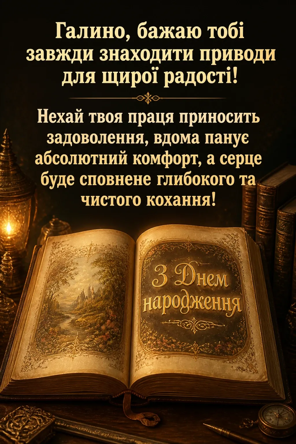 з днем народження галина