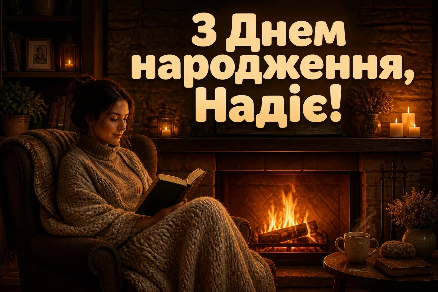 з днем народження надія