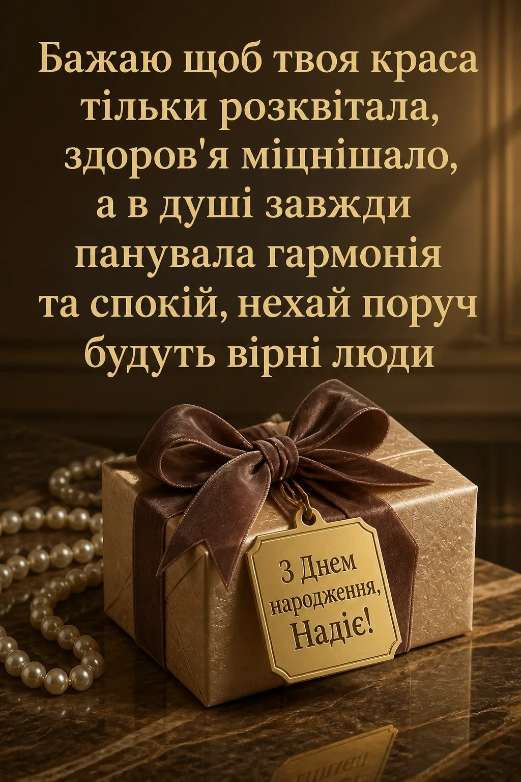 з днем народження надія