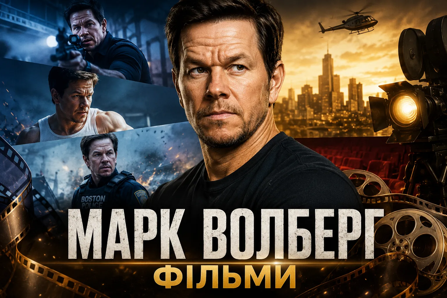 Марк Волберг і його фільми від початку кар’єри