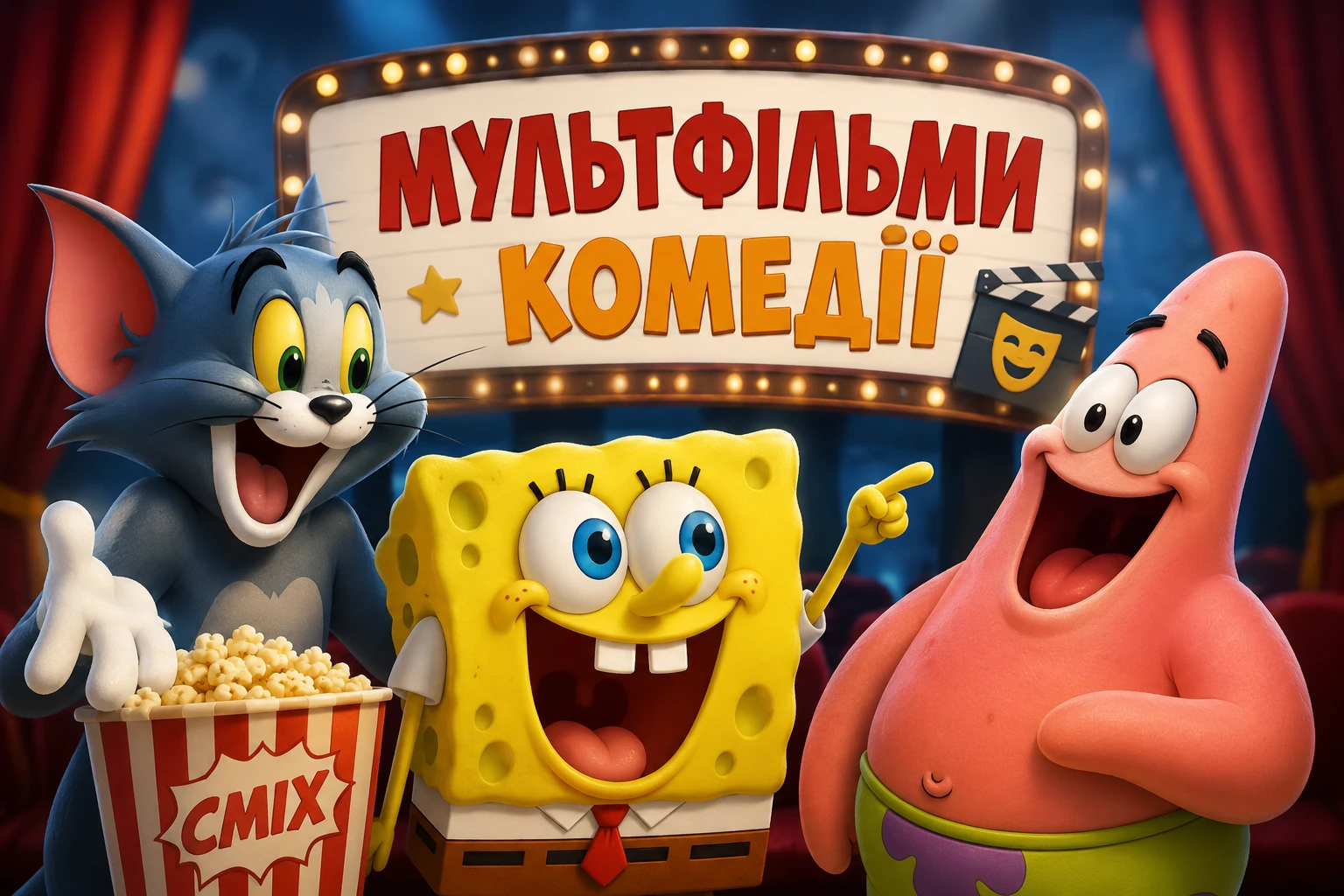 Мультфільми комедії для дорослих і дітей
