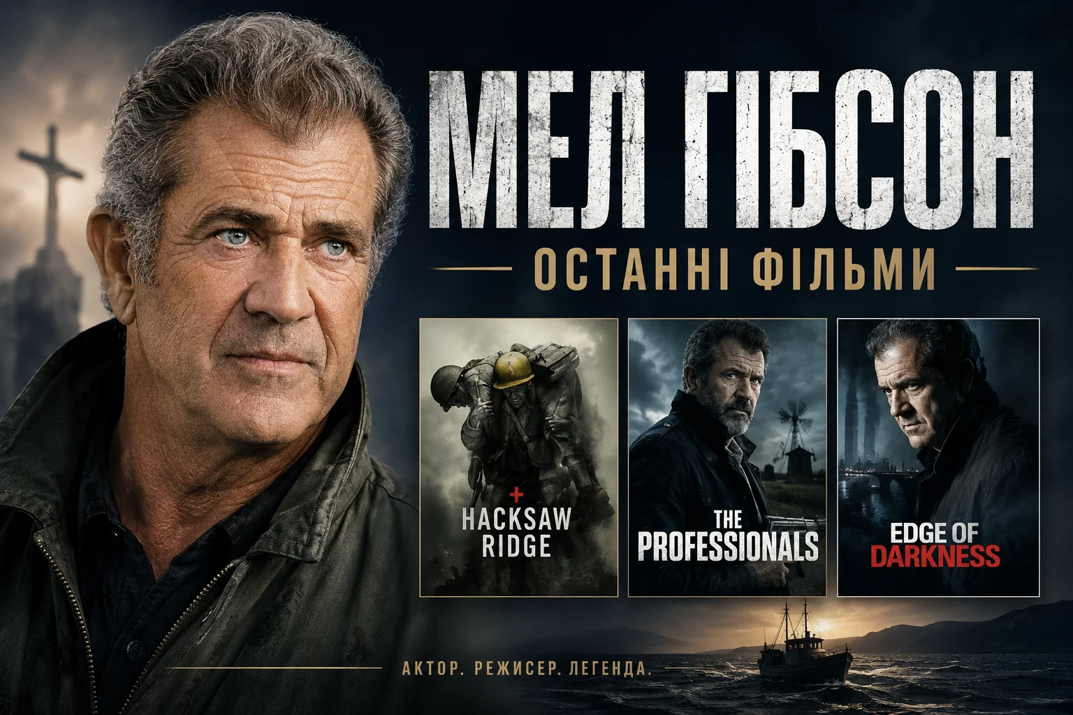 Мел Ґібсон 2015–2026: огляд усіх останніх фільмів